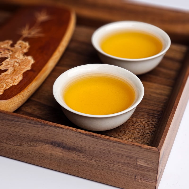 "Bạch Trà Phơi Trăng" - Bánh Bạch Trà Shan Tuyết 300g (2021) 3 "Bạch Trà Phơi Trăng" - Bánh Bạch Trà Shan Tuyết 300g (2021) - Ảnh 3