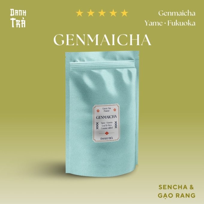 Bột Genmaicha - Sencha & gạo rang